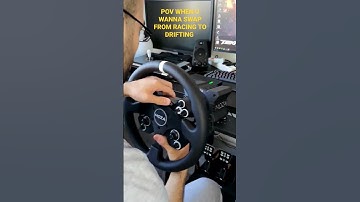 POV WHEN YOU WANT TO SWAP FROM RACING TO DRIFTING #shorts #ucxtsane #directdrive #drift #moza #ucxt