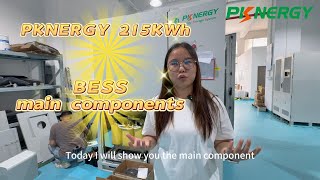 ⚡🔋 PKNERGY 215kWh BESS – Main Components Explained!