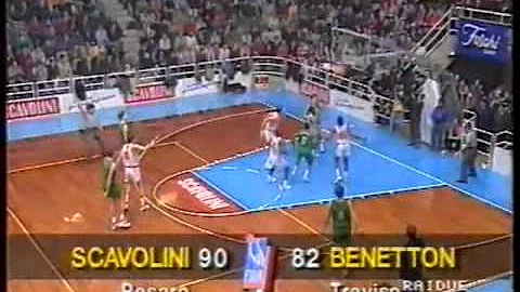 Carlton Myers vs Toni Kukoc (Euroclub 1993)