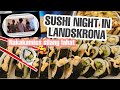 SUSHI NIGHT IN LANDSKRONA | NAKAKA MISS NA MAKIPAG BONDING SIMULA NUNG NAGKA PANDEMIC NA