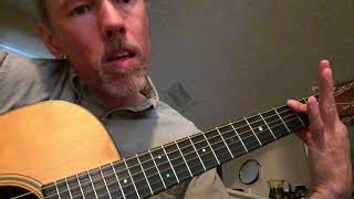 Video thumbnail of "Hazel Eyes guitar lesson"