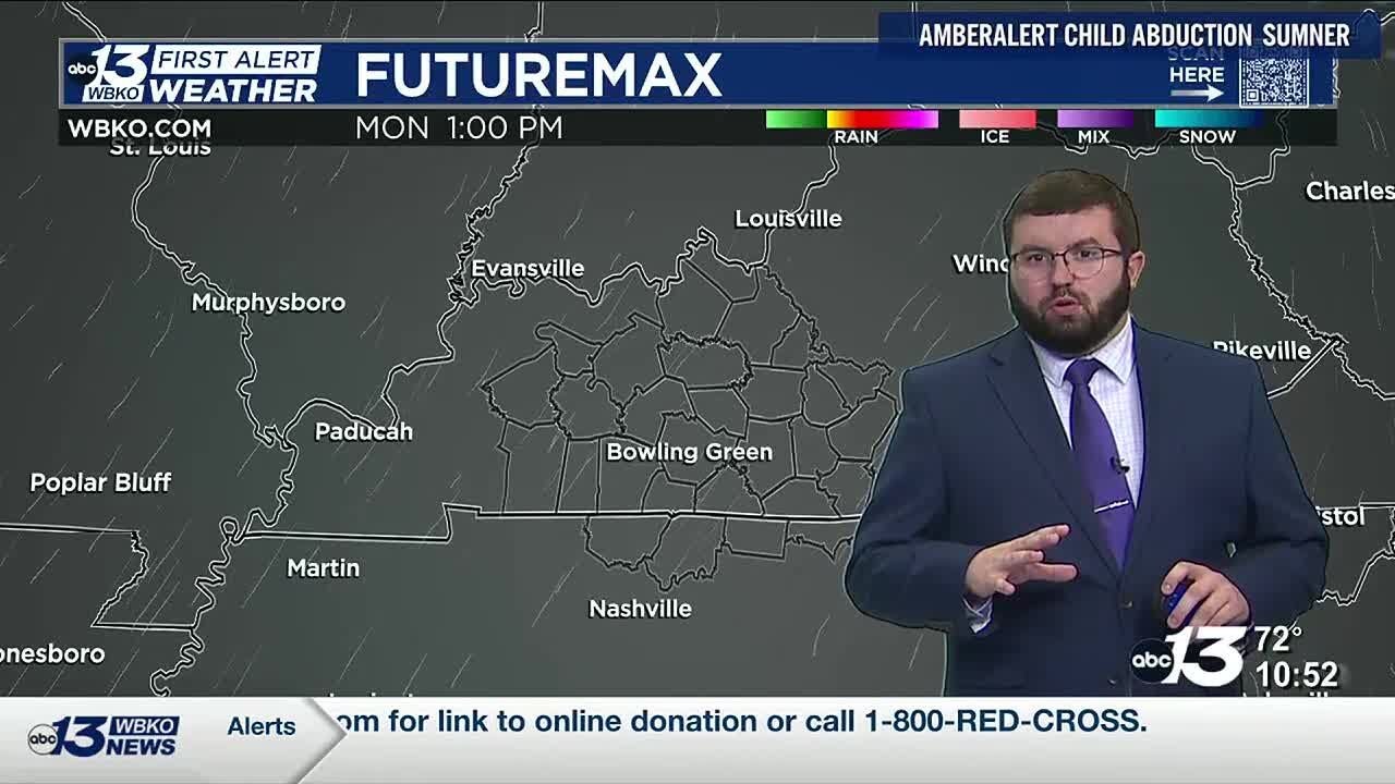Fall weather arrives for the new week - YouTube