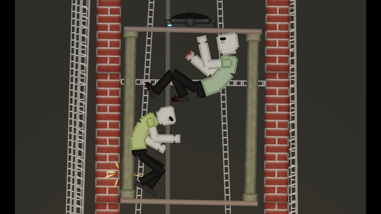 The Falling Death Elevator In People Playground (5) 