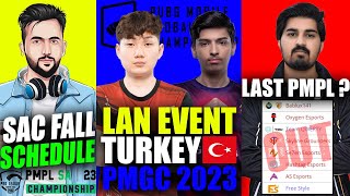 AGi8 & STE Qualify for Lan event Turkey ( PMGC 2023 ) | SAC FALL SCHEUDLE | BOTTOM 8 OUT  PMPL 2024