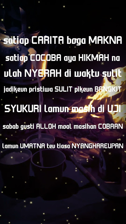 STATUS WA SUNDA | PAPATAH SUNDA KOLOT BAHEULA | COCOBA / COBAAN