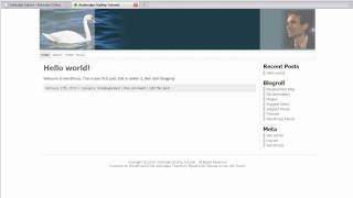Atahualpa theme styling video tutorial, part 2, from http://wpacademy.com