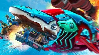 FLYING GIANT ROBOT WHALE SHARK! - Hungry Shark World - Part 6 | Pungence screenshot 5