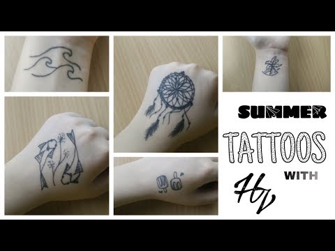 Video 5 CÁCH VẼ XĂM GIẢ BẰNG BÚT BI HÈ NÀY BẠN PHẢI THỬ ❤ 5... - youtube