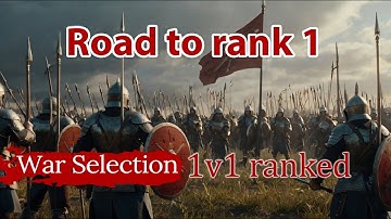 War Selection - 1v1 ranked - game so sweaty I needed shower
