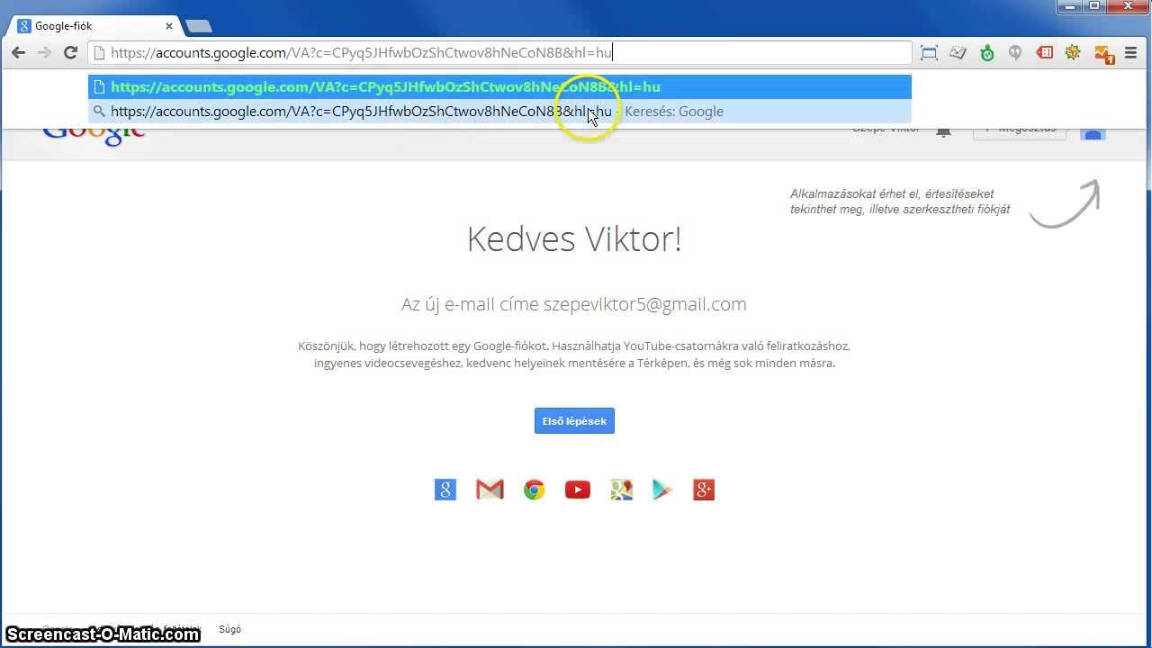 Gmail bejelentkezés másik fiókkal