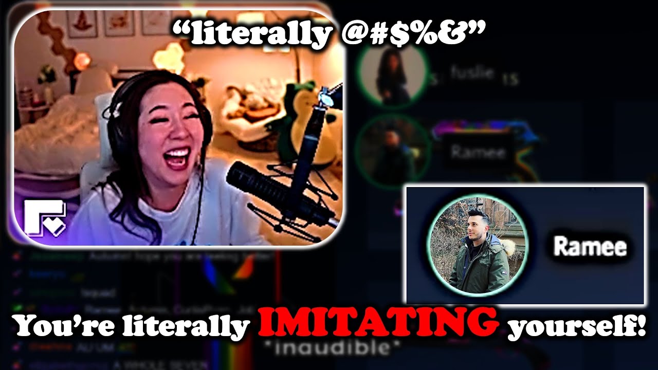 Fuslie does a Ramee VOICE impression that makes Ramee RAGE up