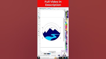 CorelDraw Creative Design #shorts #logodesign  #graphicdesign
