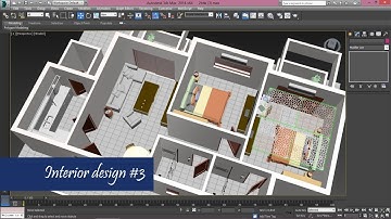 Easy Steps to Floor Plan Design in 3Ds Max (Hindi Tutorial) Part 3