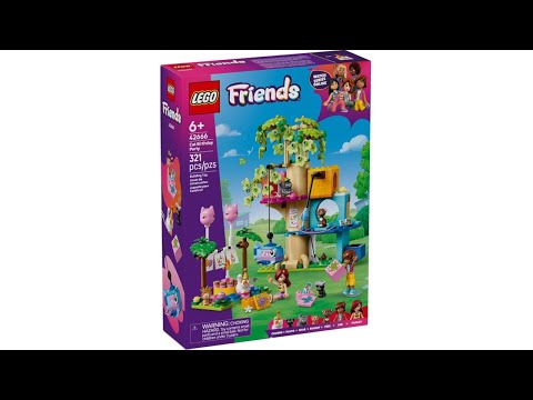 LEGO 42666 Instructions | Friends | Cat Birthday Party | Pets