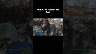 Fallout 3 Vs Fallout 4 Yao Quai!