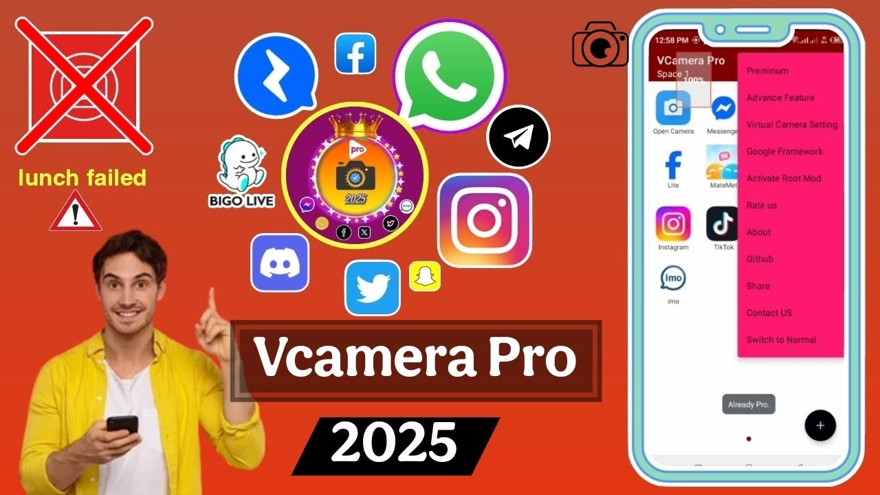 Vcamera Pro APK Download | Fix Vcamera Live Assist & Virtual Camera ...