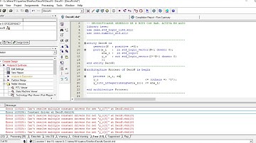 Curso VHDL.V20. Descripción de un decodificador genérico mediante process. Lista de sensibilidad.