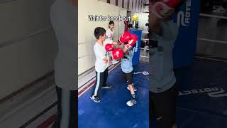The last punch was powerful 😂😂😂 #boxing #liveworkout #mma #champion #fightnight