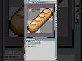 Pixel baguette #art #pixelart #gamedev#gameart #art #timelapse #tutorial#shorts #aseprite