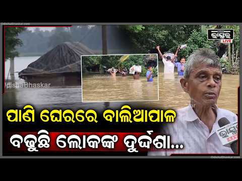 ସୁବର୍ଣ୍ଣରେଖାରେ ବନ୍ୟା ବିଭୀଷିକା, ବିପଦ ସଙ୍କେତ ଉପରେ ଜଳସ୍ତର! Subarnarekha Flood