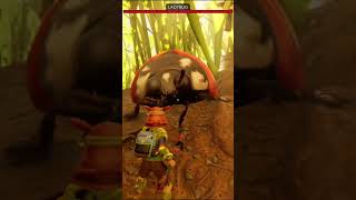 Grounded ladybugs are so big and good for some stam regen traveling. #gaming #gameplay #grounded2
