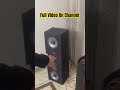 diy Tower speaker #ytshorts #shorts #basstest #carsubwoofer #speaker #audioamplifier #bassmodulator
