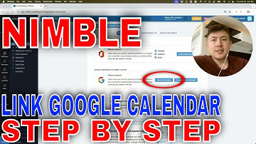 ✅  How To Link Connect Google Calendar To Nimble CRM 🔴
