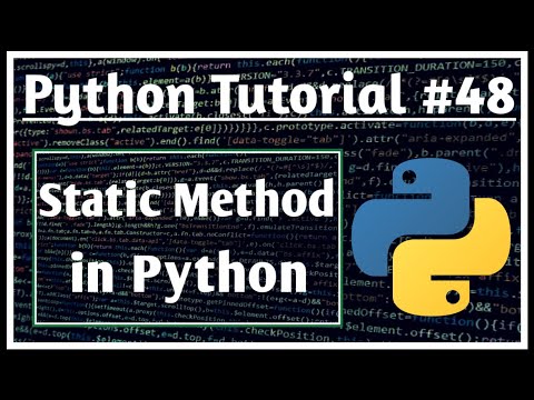 Static Method in Python #48 | Static Method | Python Tutorials for Absolute Beginners |Jeevan Upreti