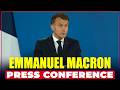 LIVE: French President Emmanuel Macron holds press conference after EU summit in Brussels