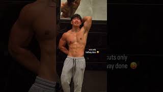 we gon get shredded😜 #motivation #gymtok #cutting #gym #bodybuilding