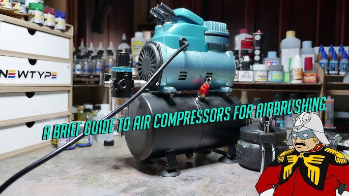 Best Airbrush Compressors Review 2023  With Cooling Fan, Regulator,  Tattoo, Graphic and So On 