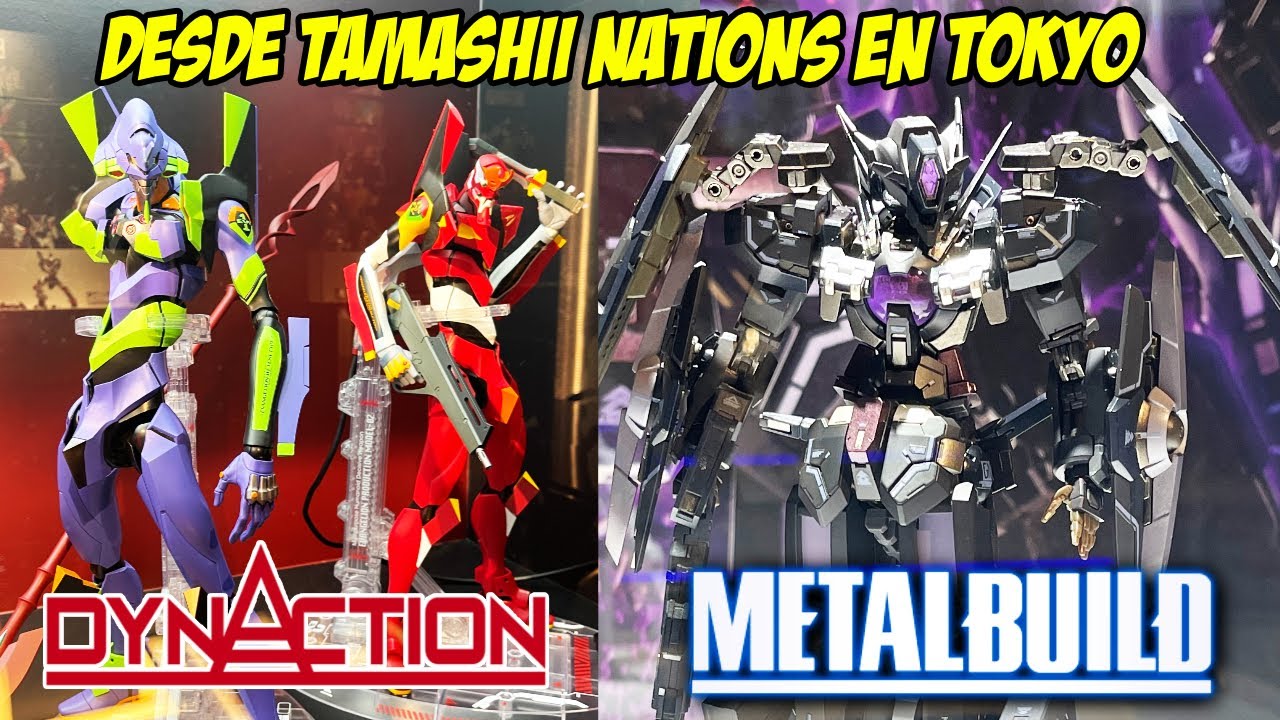 Figuras Metal Build Gundam Tamashii Nations Tokyo 21 Evangelio Dynaction Japan Geek Youtube