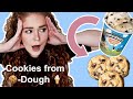 Can you BAKE COOKIES from the Dough in COOKIE DOUGH ICE CREAM  | MILA WENDLAND