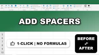Insert Empty Rows at Regular Intervals 🔲 | Excel Tutorial Course
