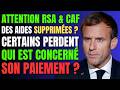 🚨 RSA &amp; CAF Mai 2026 : Nouvelles Règles Officielles — Qui Peut Perdre Ses Aides Dès Maintenant ?
