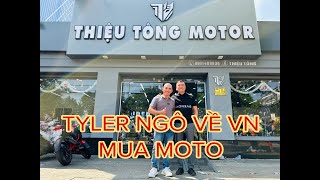 ANH TYLER NGÔ VỀ ĂN TẾT, SẮM LUÔN MOTO