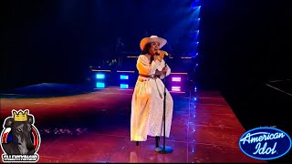 Julia Gagnon Over The Rainbow Penampilan Penuh Kontes Lagu 8 Juri Teratas | Idola Amerika 2024