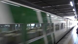 185系（踊り子色）回送電車事故