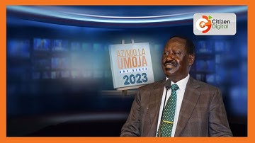 Raila Odinga promises to push for electoral reforms