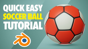 Blender 3D Soccer Ball - Quick and Easy Modeling Tutorial