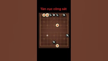 Tàn cục công sát - xe mã pháo chốt P13#shorts  #xiangqi #cotuong #chinesechess