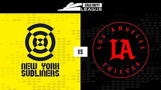 Elimination Round 3 | @NYSubliners  vs  @LAThieves  | Stage V Major Tournament | Day 3