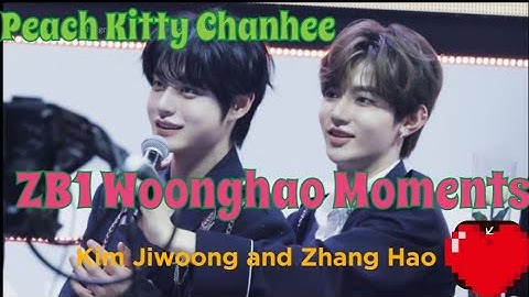 Zerobaseone ZB1 Woonghao Moments #7 - Kim Jiwoong and Zhang Hao