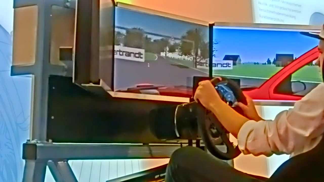 IAA PKW 2015, Frankfurt/Germany: Fahrsimulator