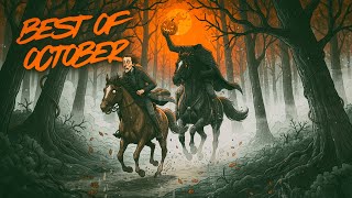 Best Scary Stories of October | 9+ Hours of Chilling Horror | Black Screen and Rain for Sleep