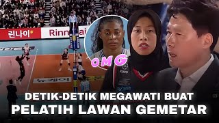 Gak Cuman Keras Tapi Juga Cerdas !! Cerita Kagum Pelatih Lawan saat Menghadapi Megawati !!
