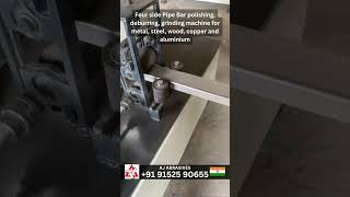 Four side Pipe Bar polishing, deburring, grinding machine for metal, steel, wood, copper and alumini