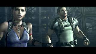 Resident Evil 5 - Splitscreen Campaign - Wesker Fight (PS4 Local Co-op)