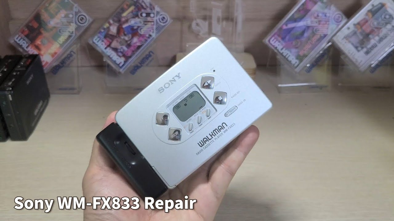 SONY カセットウォークマン最終機種 WM EX651 紹介と内部解説 - YouTube