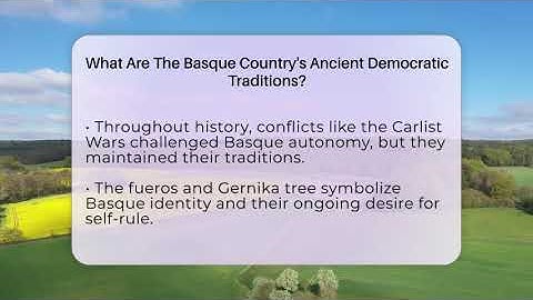 What Are The Basque Country